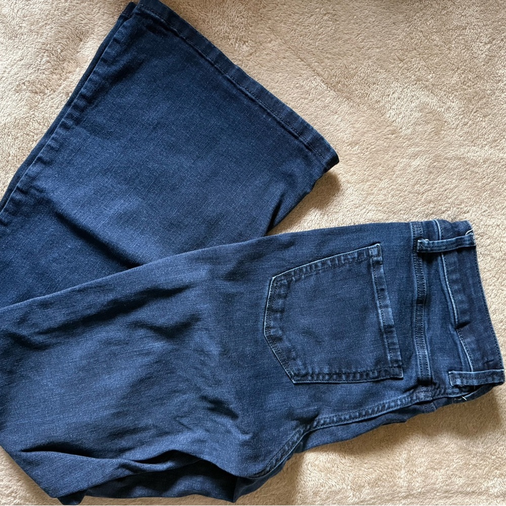LC Lauren Conrad Dark Blue Boot Cut Pants